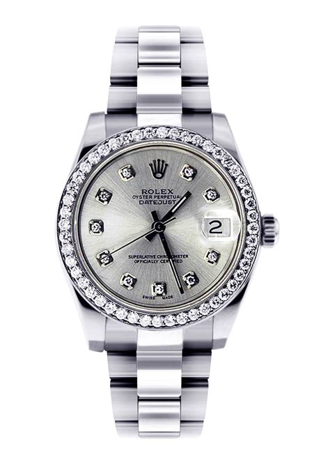 womens used stainless steel rolex watches|rolex ladies stainless steel datejust.